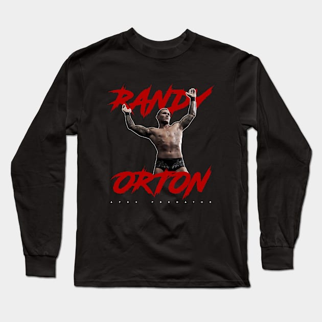 Wwe Randy Orton Smackdown! Long Sleeve T-Shirt by Cartel